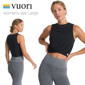 NWT- Vuori Cove Women's Crop Tank Top